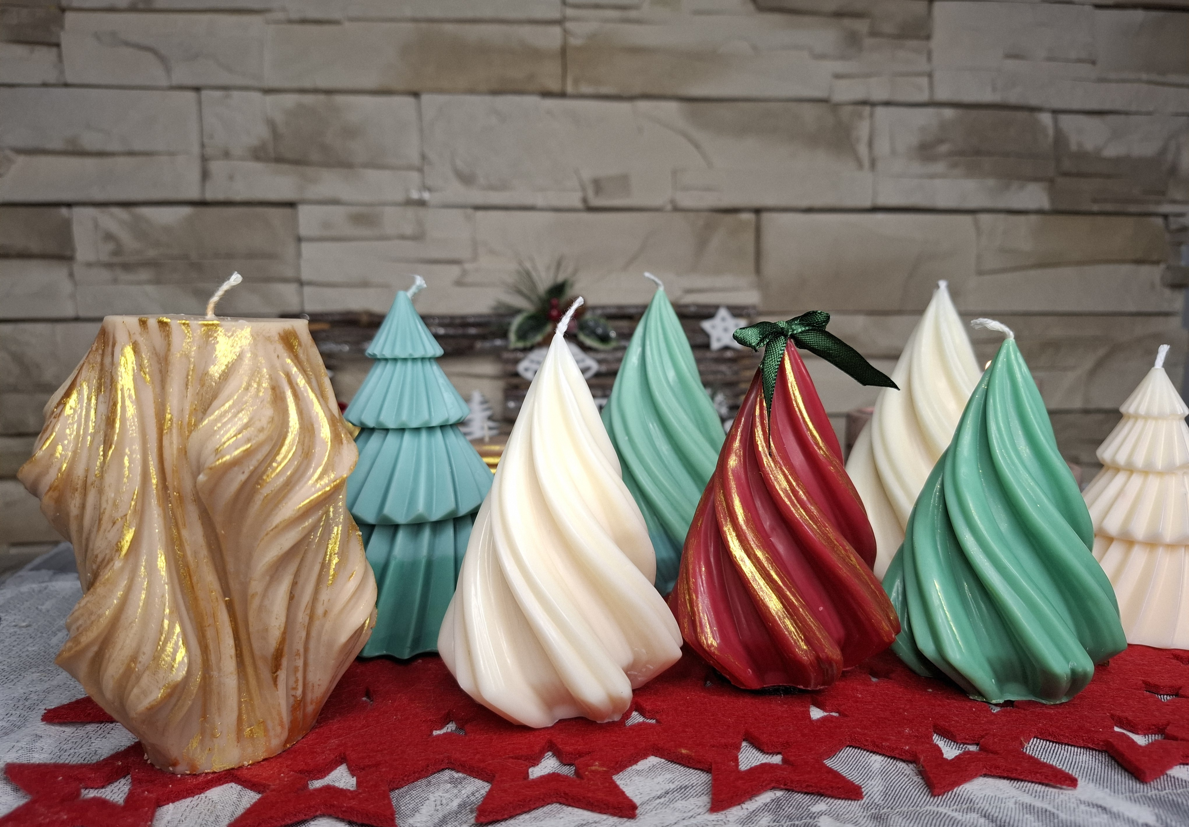 Eco-Friendly Soy Candle – Unique Gypsum Vessel
